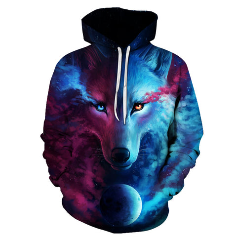Where Light And Dark Meet Hoodie by JoJoesart