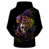 Image of Flowery Skull Hoodie  By Sunima Art
