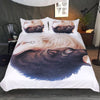 Image of Yin and Yang Wolves Bedding Set by JoJoesArt