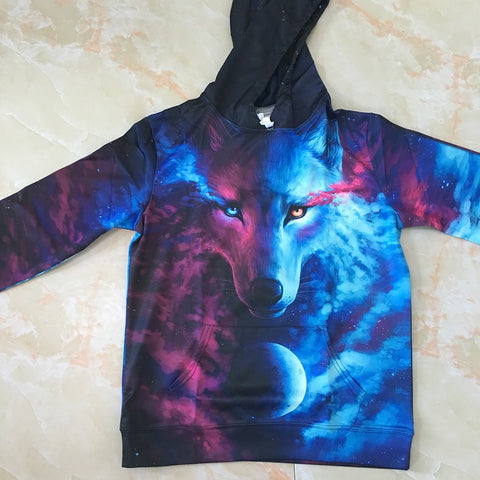 Where Light And Dark Meet Hoodie by JoJoesart